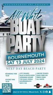 ALL WHITE BOAT PARTY 