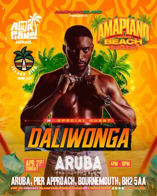 Amapiano On The Beach (Day Party) 🏝️ w/ Daliwonga Live!