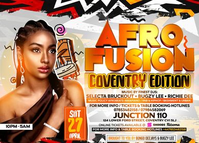 Afro Fusion Coventry Edition