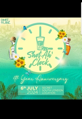 SHOT AH CLOCK- 4th YEAR ANNIVERSARY 