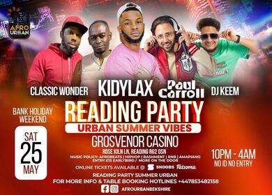 READING PARTY URBAN SUMMER VIBES IN READING 