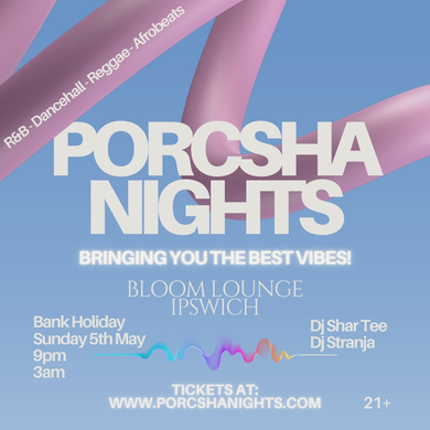 Porcsha Nights Bank Holiday Special