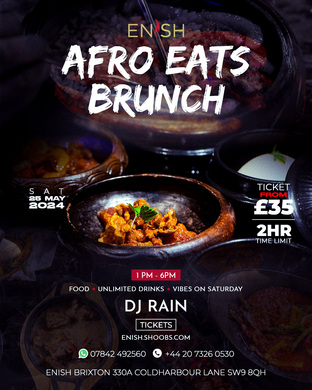 Afro Eats Brunch - Every Saturday 