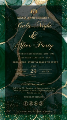 MASQ ANNIVERSARY PARTY