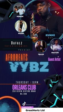 AfroBeats Vybz: Live Music 