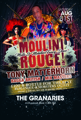 Tony Matterhorn Presents Moulin Rouge Fancy Dress