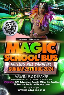 Magic School Bus - Carnival Afterparty 