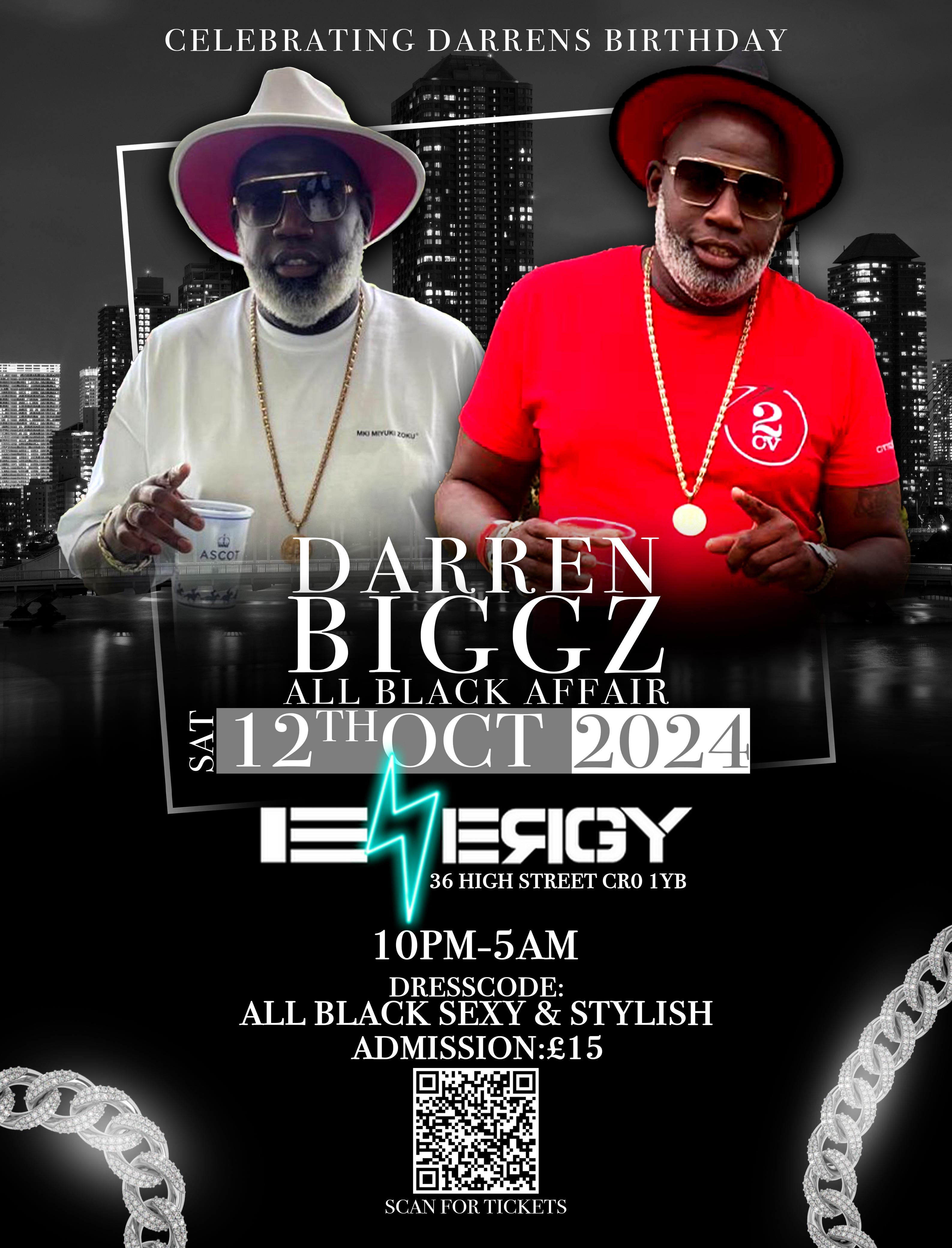 ☆ ALL BLACK AFFAIR : DARREN BIGGZ BIRTHDAY PARTY ☆   