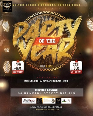 Party Of The Year #Birmingham @ Melvics Lounge 