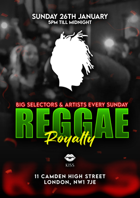 Reggae Royalty at Kiss