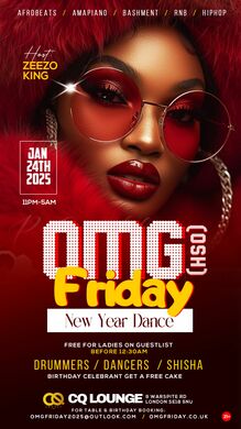 OMG(osh) Friday Jan24th @CQlounge