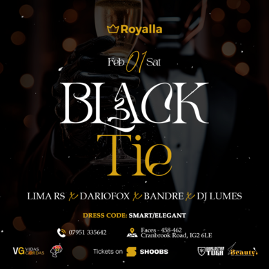 ROYALLA presents "BLACK TIE"