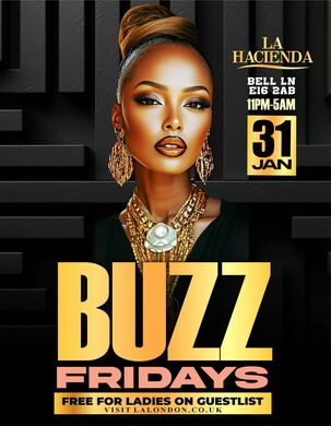 BUZZ BEAT FRIDAY JAN 31st @ LA LOUNGE HACIENDA    