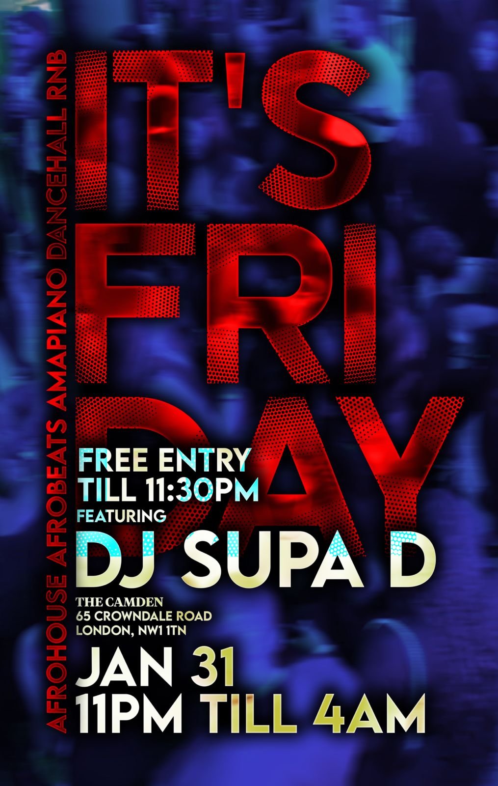 It's Friday @ The Camden