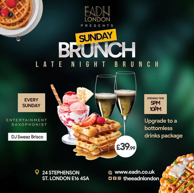 Eadn London presents - EVENING BRUNCH