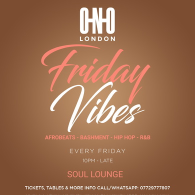 FRIDAY VIBES IN CLAPHAM 