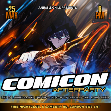 Anime & Chill Comicon AfterParty