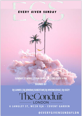 EVERY GIVEN SUNDAY (Rooftop Edition)