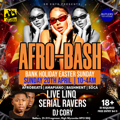 🌴🦁 AFRO-BASH 🦁🌴EASTER SPECIAL @ BUTLERS, HIGH WYCOMBE