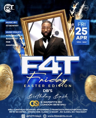 DB'S BIRTHDAY BASH!!!