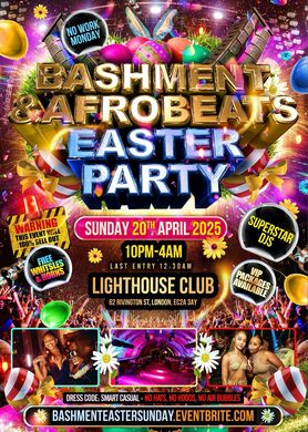 Bashment & Afrobeats - Easter Party