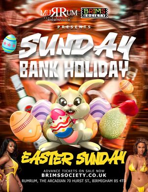 Easter Bank Holiday Bash: BRIMS Society x RumRum