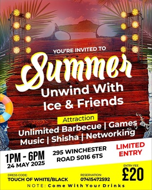 Summer unwind with ice & Friends 