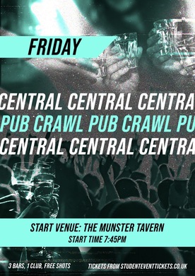 CENTRAL LONDON PUB CRAWL FRIDAY 13TH JUNE