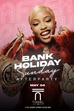 Bank holiday Sunday afterparty