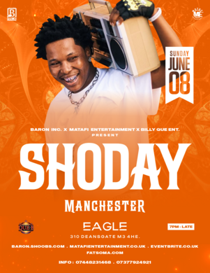 SHODAY Live in Manchester