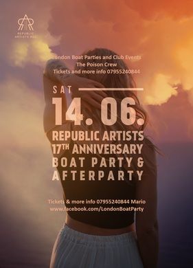 RA 17th Anniversary: Boat Party & afterparty @ The Egg