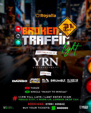 ROYALLA presents "BROKEN TRAFFIC LIGHT