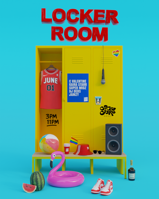 Locker Room - Jersey Day Party - Sunday 1st June