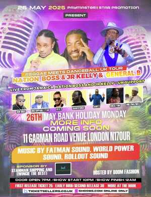 Junior Kelly, Nation Boss, General B (Reggae Meets Dancehall)