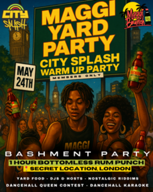 Maggi Yard Party x City Splash Festival Warm Up
