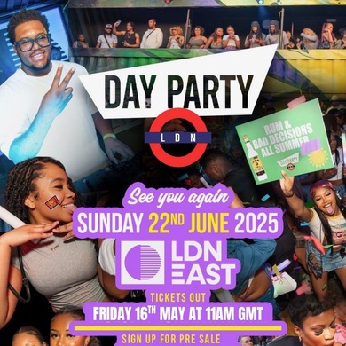 DAY PARTY LDN - London's Summer Day Party - 1000+ RAVERS