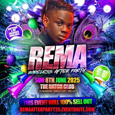 Rema Concert After Party