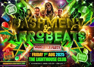 Bashment & Afrobeats - Shoreditch Party