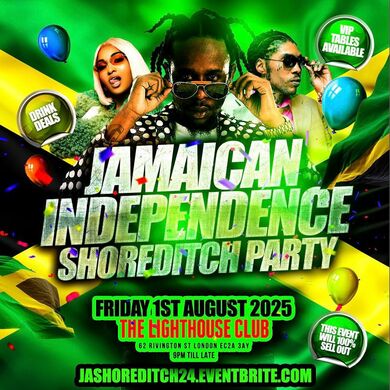 Jamaican Independence Shoreditch Party