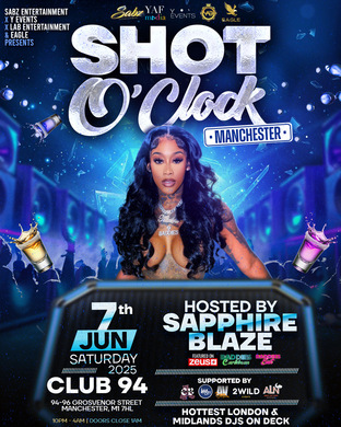 Manchester [Shot O’clock Tour] Sapphire Blazee - Zeus Baddies