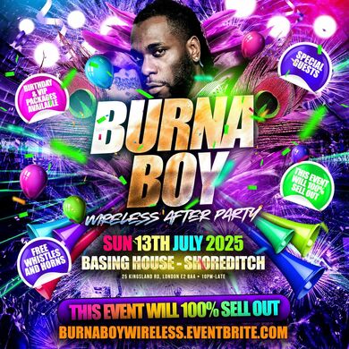 Burna Boy Concert After Party