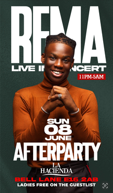 REMA AFTER PARTY SUNDAY GOOD LIFE AT LA HACIENDA 08TH OF JUNE 