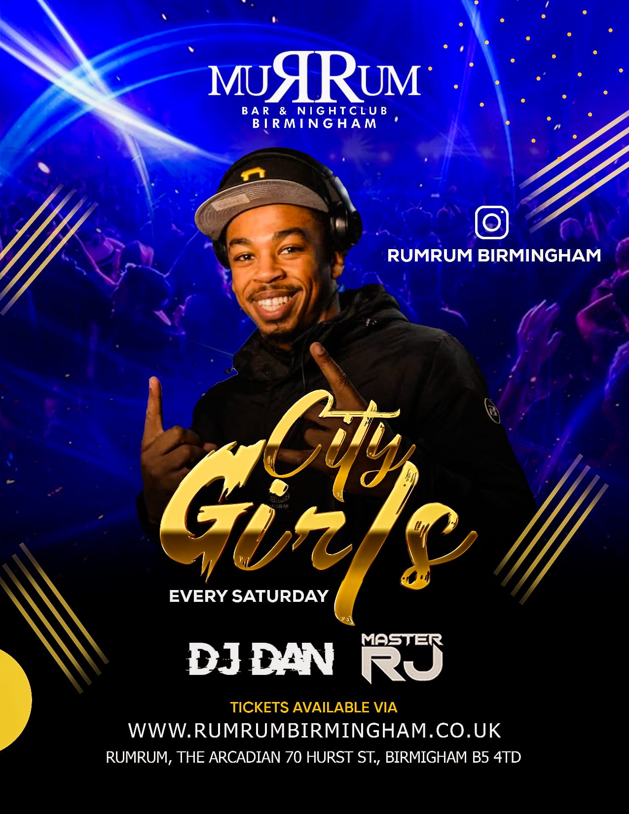 CITY GIRLS SATURDAY | HOST BY MASTER RJ & DJ TAZ AND DJ DAN😱🔥