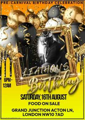 Leathon’s Pre-Carnival Birthday Celebration