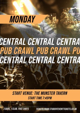 CENTRAL LONDON PUB CRAWL - MONDAY 25TH AUGUST