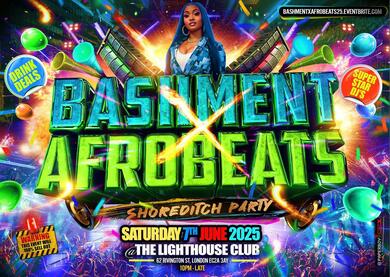 Bashment X Afrobeats - Shoreditch Party