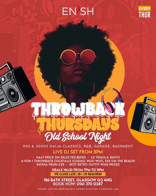 Throwback Thursday- Old School Night
