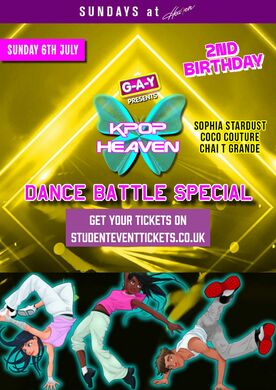 KPOP HEAVEN: Dance Battle Special @ HEAVEN - SUNDAY 6TH JUNE