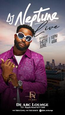 Afrobeats royalty DJ NEPTUNE LIVE IN LONDON 