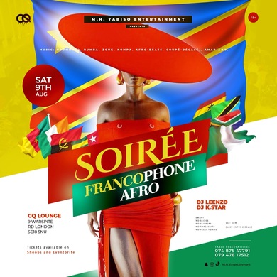 Soirée Francophone Afro